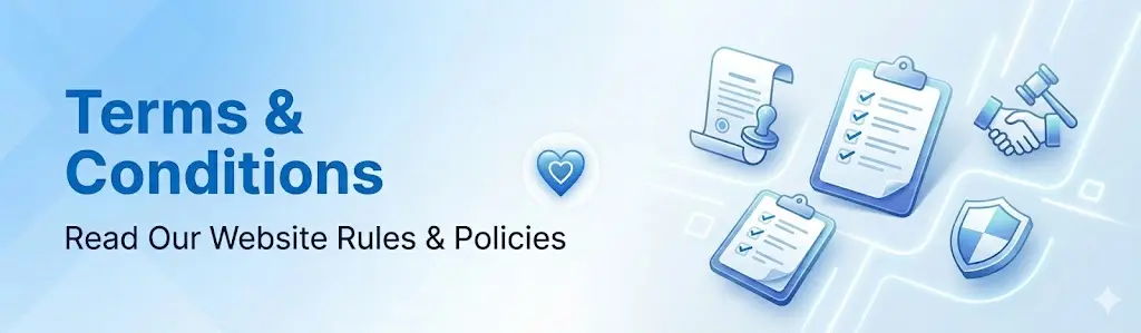 GadgetZip Terms and Conditions 2026 Banner Showing Website Rules and Policies