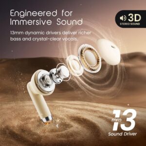 HAMMER Ultra Pods Earbuds with 50H Playtime and Type C Charging