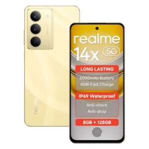 Realme 14x 5G Smartphone with Powerful Processor and Long Battery Life