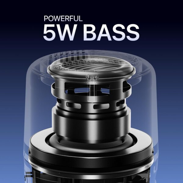 Mivi Play Bluetooth Speakers Wireless with 12 Hours Playtime. Wireless Speaker Made in India with Exceptional Sound Quality, Portable and Built in Mic-Blue