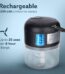 AGARO Elite Mini Electric Chopper – Stainless Steel Blades, 250ml, One-Touch Operation, Black