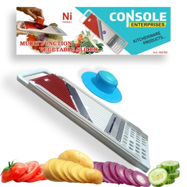 N.I PRODUCTS Vegetable Slicer & Dicer – Multi-Purpose Chopper