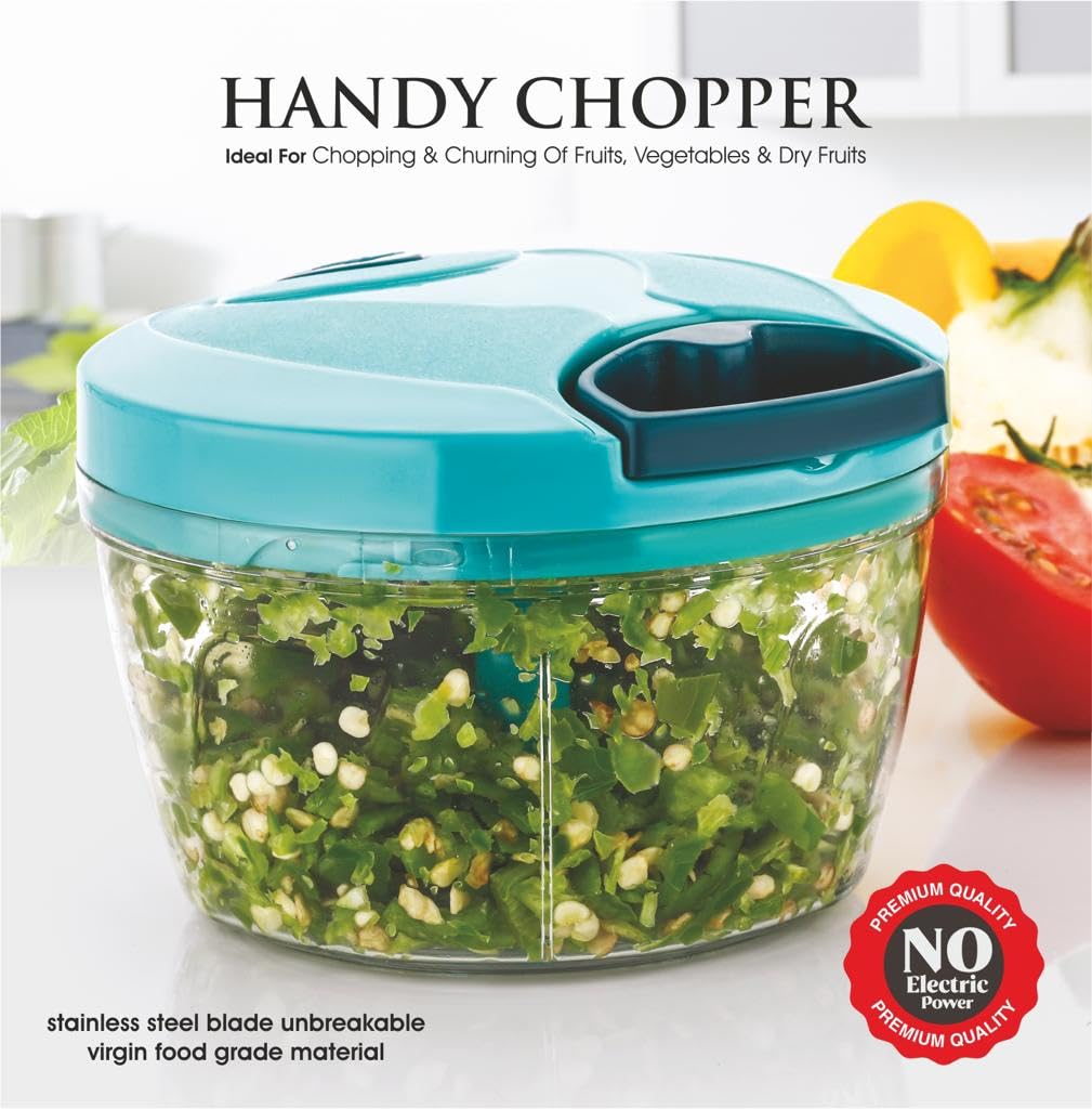 Clazkit Vegetable and Fruit Chopper with 3 Blades
