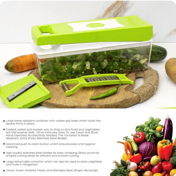 12 in 1 Multipurpose Chopper – Well Set Kitchen Slicer