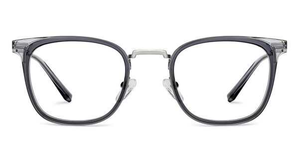 LENSKART BLU | Zero Power Blue Cut Computer Glasses | Anti Glare, Lightweight & Blocks Harmful Rays | Full Rim Square | 100% UV Protected | For Men and Women | Medium | LB E13529