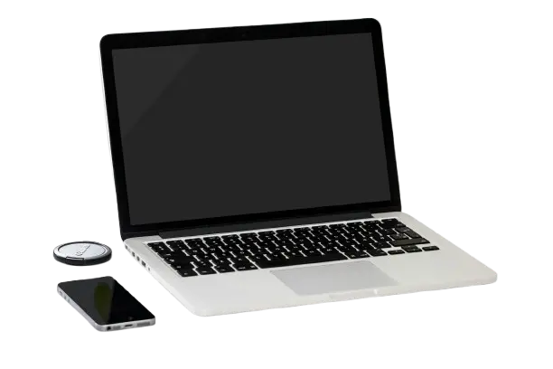 Computer professionals collaborating in an office setup