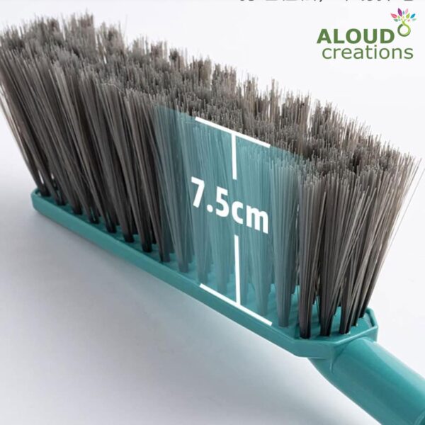 ALOUD CREATIONS Long Bristle Polypropylene Dust Cleaning Brush|Ideal For Carpet Cleaning,Car Seat,Bed,Sofa,Curtains,Mats And Household Upholstery Cleaning|Multicolour|Pack Of 1