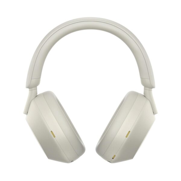 Sony WH-1000XM5 Best Active Noise Cancelling Wireless Bluetooth Over Ear Headphones with Mic for Clear Calling,Battery Life 30 Hours -White