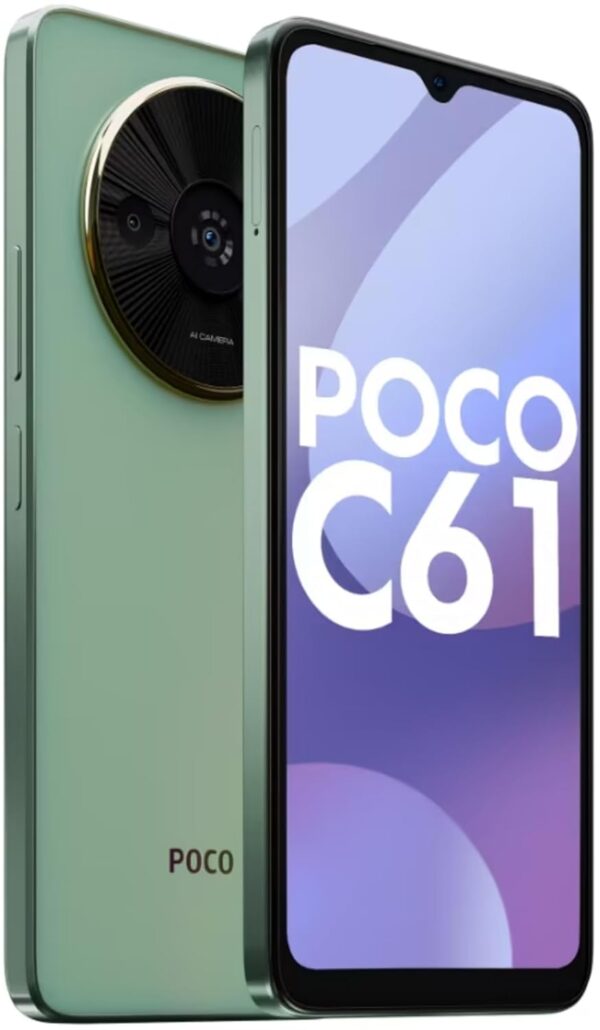 Poco C61 Mystical Green 4GB RAM 64GB ROM