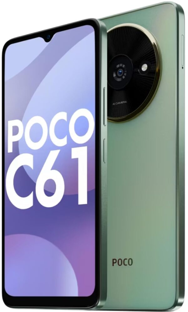 Poco C61 Mystical Green 4GB RAM 64GB ROM