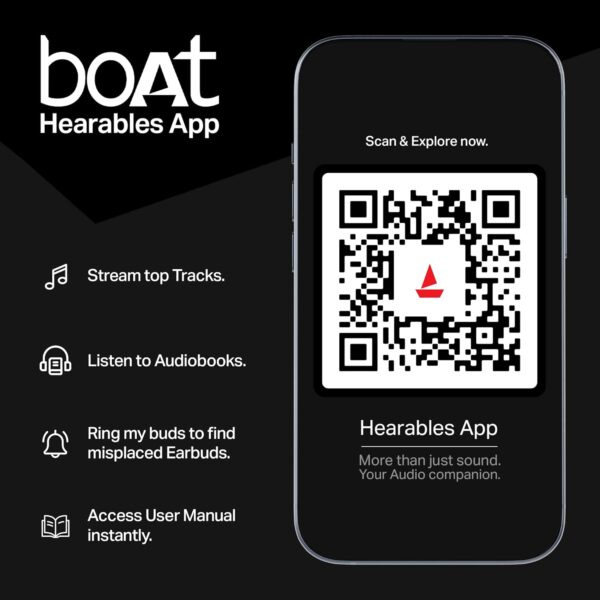 Boat Airdopes 141 Gen 2, 4 Mics ENx Tech, 48 Hrs Playback, Free Music Streaming, Fast Charge, Low Latency, IPX4, v5.4 Bluetooth Earbuds, TWS Ear Buds Wireless Earphones with mic (Active Black)
