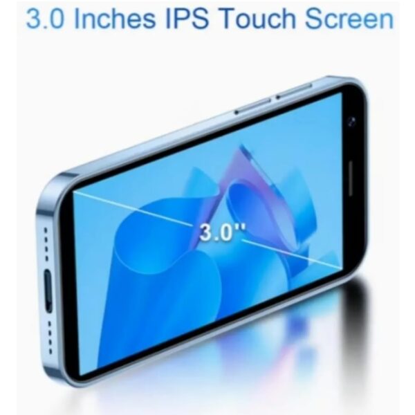 Pro MINI Dual SIM 4G/5G Supported Smartphone | 2GB RAM, 16GB ROM, 3 Inch IPS Display | 5MP Front 8MP Rear Camera | Android, Hotspot, Bluetooth, Wi-Fi | All App Support | Colour Depand On Stock