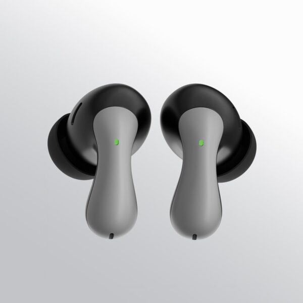 Fire-Boltt Newly Launched Aero Drift TWS Earbuds Custom EQ Wireless Bluetooth 5.4 Music & App Support 50H Playtime Battery Display Fast Charging Case 50ms Low Latency Touch Controls Stone Black