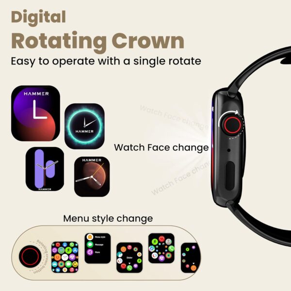 hammer-ace-3-0-black-smartwatch-calling-feature