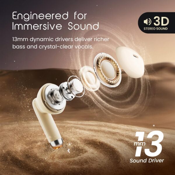 HAMMER Ultra Pods Earbuds with 50H Playtime and Type C Charging