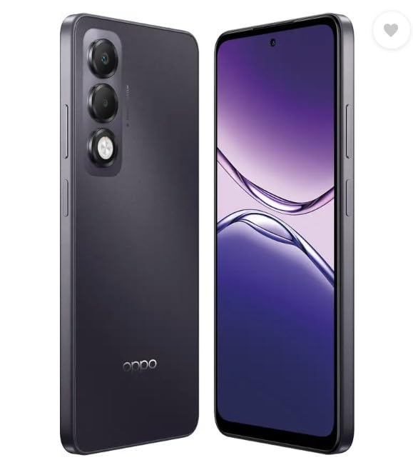 OPPO K13x 5G 6000mAh and 45W SUPERVOOC Charger & AI (Midnight Violet, 128 GB) (8 GB RAM)