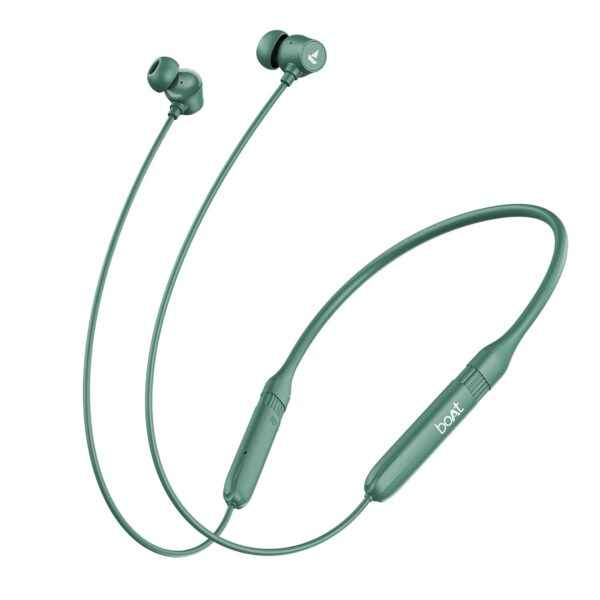 boAt Rockerz 301 ANC Wireless Neckband Green