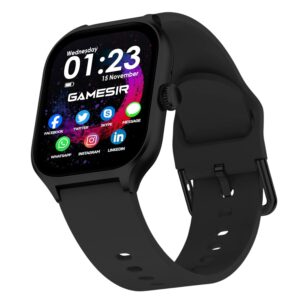 GameSir H18 Pro Smartwatch black color with Bluetooth calling