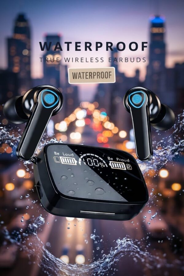 M19 Bluetooth Earbuds with Wireless Charging Case