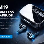 M19 Bluetooth 5.1 Wireless Earbuds with Charging Case