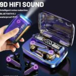 M19 Wireless Earbuds with 9D HiFi Sound and LED Display