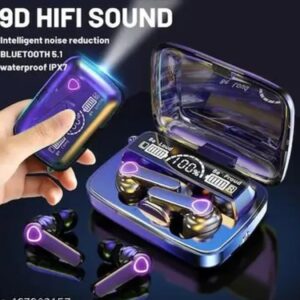 M19 Wireless Earbuds with 9D HiFi Sound and LED Display