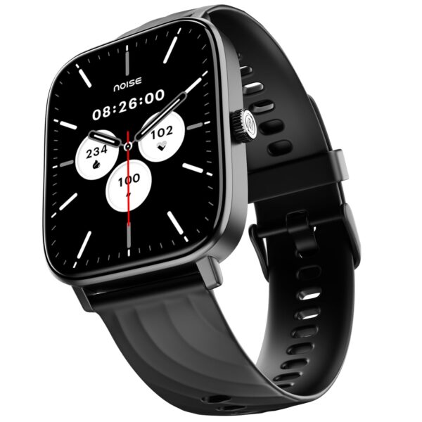 Noise Quad Call Smartwatch Jet Black