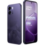 OPPO K14x 5G Prism Violet Smartphone Front View