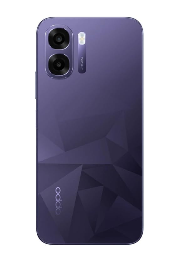 OPPO K14x 5G Smartphone, Prism Violet, 4GB RAM, 64GB Storage, 6500mAh Battery, 45W Fast Charge