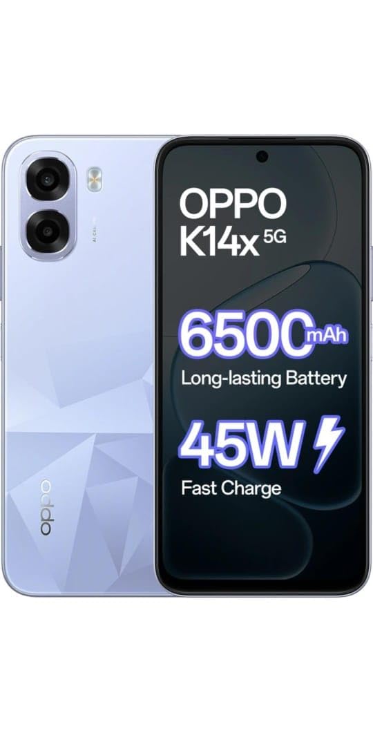 OPPO K14x 5G Smartphone Ice Blue