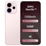 OPPO Reno15C 5G Smartphone Afterglow Pink