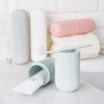 Portable Toothbrush Holder Case for Travel Camping and Hiking