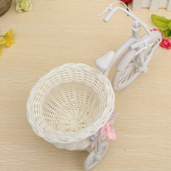 1 Pc Best Cycle Shape Flower Vase with Peonies Home Decor